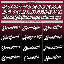 Charger l'image dans la galerie, Custom Crimson White-Black Fade Fashion Performance T-Shirt