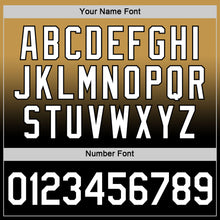 Load image into Gallery viewer, Custom Old Gold White-Black Fade Fashion Performance T-Shirt