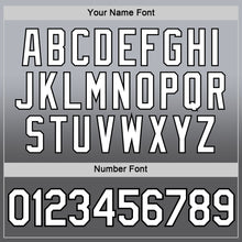 Load image into Gallery viewer, Custom Gray Steel Gray-Black Fade Fashion Performance T-Shirt