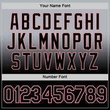 Load image into Gallery viewer, Custom Gray Black-Medium Pink Fade Fashion Performance T-Shirt