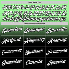 Загрузить изображение в средство просмотра галереи, Custom Pea Green White-Black Fade Fashion Performance T-Shirt