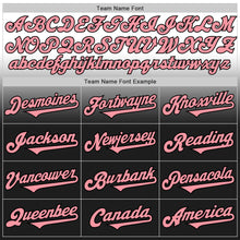 Laden Sie das Bild in den Galerie-Viewer, Custom White Medium Pink-Black Authentic Fade Fashion Baseball Jersey