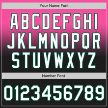 Laden Sie das Bild in den Galerie-Viewer, Custom Pink Black-Kelly Green Authentic Fade Fashion Baseball Jersey