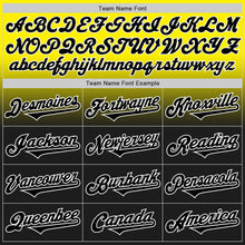 Laden Sie das Bild in den Galerie-Viewer, Custom Light Yellow Black-White Authentic Fade Fashion Baseball Jersey