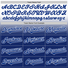 Charger l'image dans la galerie, Custom White Royal Authentic Fade Fashion Baseball Jersey