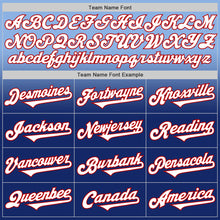 Charger l'image dans la galerie, Custom Light Blue White Royal-Red Authentic Fade Fashion Baseball Jersey