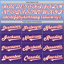 Загрузить изображение в средство просмотра галереи, Custom Light Blue White Purple-Red Authentic Fade Fashion Baseball Jersey