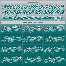 Charger l'image dans la galerie, Custom Gray Teal-White Authentic Fade Fashion Baseball Jersey