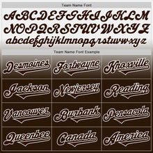 Charger l'image dans la galerie, Custom White Brown Authentic Fade Fashion Baseball Jersey