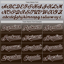 Charger l'image dans la galerie, Custom Gray Brown-White Authentic Fade Fashion Baseball Jersey