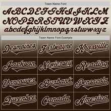 Charger l'image dans la galerie, Custom Cream Brown Authentic Fade Fashion Baseball Jersey