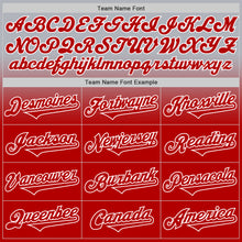 Загрузить изображение в средство просмотра галереи, Custom Gray Red-White Authentic Fade Fashion Baseball Jersey