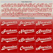 Загрузить изображение в средство просмотра галереи, Custom Cream Red Authentic Fade Fashion Baseball Jersey