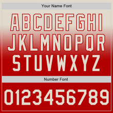 Загрузить изображение в средство просмотра галереи, Custom Cream Red Authentic Fade Fashion Baseball Jersey