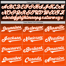 Загрузить изображение в средство просмотра галереи, Custom Black White-Orange Authentic Fade Fashion Baseball Jersey