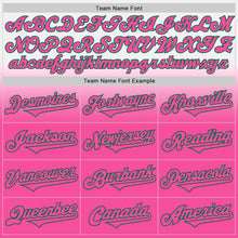 Charger l'image dans la galerie, Custom White Pink-Kelly Green Authentic Fade Fashion Baseball Jersey