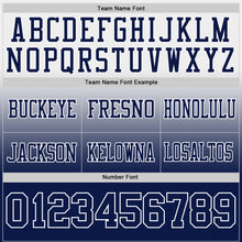 Загрузить изображение в средство просмотра галереи, Custom White Navy Authentic Fade Fashion Football Jersey