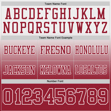 Загрузить изображение в средство просмотра галереи, Custom White Cardinal Authentic Fade Fashion Football Jersey