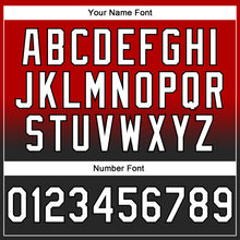 Laden Sie das Bild in den Galerie-Viewer, Custom Stitched Red White-Black Fade Fashion Sports Pullover Sweatshirt Hoodie