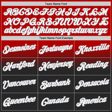 Charger l'image dans la galerie, Custom Stitched Red White Black-Gray Fade Fashion Sports Pullover Sweatshirt Hoodie