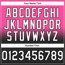 Load image into Gallery viewer, Custom Stitched Pink White-Black Fade Fashion Sports Pullover Sweatshirt Hoodie