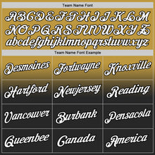 Load image into Gallery viewer, Custom Stitched Old Gold White-Black Fade Fashion Sports Pullover Sweatshirt Hoodie