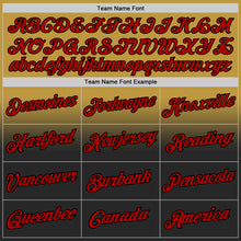 Laden Sie das Bild in den Galerie-Viewer, Custom Stitched Old Gold Red-Black Fade Fashion Sports Pullover Sweatshirt Hoodie