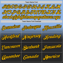 Load image into Gallery viewer, Custom Stitched Light Blue Gold-Black Fade Fashion Sports Pullover Sweatshirt Hoodie