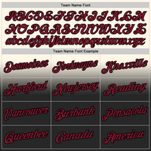 Laden Sie das Bild in den Galerie-Viewer, Custom Stitched Cream Crimson-Black Fade Fashion Sports Pullover Sweatshirt Hoodie