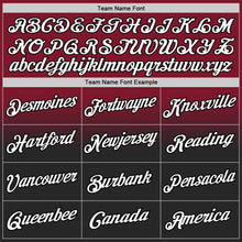 Laden Sie das Bild in den Galerie-Viewer, Custom Stitched Crimson White-Black Fade Fashion Sports Pullover Sweatshirt Hoodie