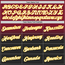 Laden Sie das Bild in den Galerie-Viewer, Custom Stitched Crimson White Black-Gold Fade Fashion Sports Pullover Sweatshirt Hoodie