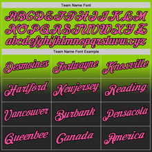 Load image into Gallery viewer, Custom Stitched Neon Green Pink-Black Fade Fashion Sports Pullover Sweatshirt Hoodie