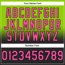 Load image into Gallery viewer, Custom Stitched Neon Green Pink-Black Fade Fashion Sports Pullover Sweatshirt Hoodie