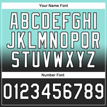 Laden Sie das Bild in den Galerie-Viewer, Custom Stitched Ice Blue White-Black Fade Fashion Sports Pullover Sweatshirt Hoodie