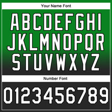 Load image into Gallery viewer, Custom Stitched Grass Green White-Black Fade Fashion Sports Pullover Sweatshirt Hoodie