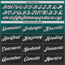 Load image into Gallery viewer, Custom Stitched Midnight Green White-Black Fade Fashion Sports Pullover Sweatshirt Hoodie