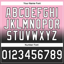 Laden Sie das Bild in den Galerie-Viewer, Custom Stitched Light Pink White-Black Fade Fashion Sports Pullover Sweatshirt Hoodie