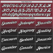 Загрузить изображение в средство просмотра галереи, Custom Stitched Burgundy White-Black Fade Fashion Sports Pullover Sweatshirt Hoodie