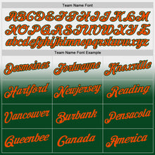 Laden Sie das Bild in den Galerie-Viewer, Custom Stitched White Orange-Green Fade Fashion Sports Pullover Sweatshirt Hoodie