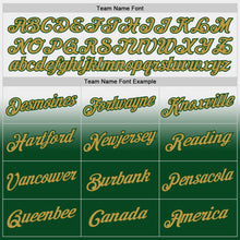 Laden Sie das Bild in den Galerie-Viewer, Custom Stitched White Old Gold-Green Fade Fashion Sports Pullover Sweatshirt Hoodie