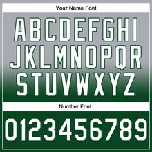 Load image into Gallery viewer, Custom Stitched Gray White-Green Fade Fashion Sports Pullover Sweatshirt Hoodie