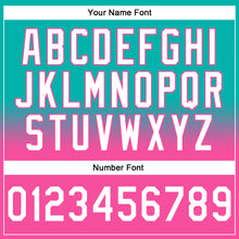 Загрузить изображение в средство просмотра галереи, Custom Stitched Aqua White-Pink Fade Fashion Sports Pullover Sweatshirt Hoodie