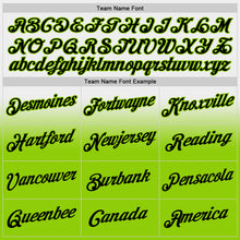 Laden Sie das Bild in den Galerie-Viewer, Custom Stitched White Black-Neon Green Fade Fashion Sports Pullover Sweatshirt Hoodie