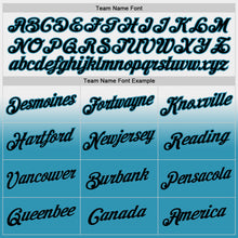 Laden Sie das Bild in den Galerie-Viewer, Custom Stitched White Black-Panther Blue Fade Fashion Sports Pullover Sweatshirt Hoodie