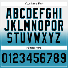 Laden Sie das Bild in den Galerie-Viewer, Custom Stitched White Black-Panther Blue Fade Fashion Sports Pullover Sweatshirt Hoodie