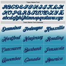 Laden Sie das Bild in den Galerie-Viewer, Custom Stitched White Navy-Panther Blue Fade Fashion Sports Pullover Sweatshirt Hoodie