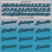 Charger l'image dans la galerie, Custom Stitched Gray Panther Blue-Black Fade Fashion Sports Pullover Sweatshirt Hoodie