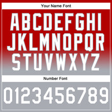 Charger l'image dans la galerie, Custom Stitched Red White-Gray Fade Fashion Sports Pullover Sweatshirt Hoodie