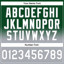 Laden Sie das Bild in den Galerie-Viewer, Custom Stitched Green White-Gray Fade Fashion Sports Pullover Sweatshirt Hoodie