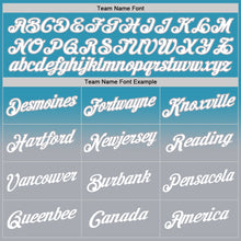 Laden Sie das Bild in den Galerie-Viewer, Custom Stitched Panther Blue White-Gray Fade Fashion Sports Pullover Sweatshirt Hoodie